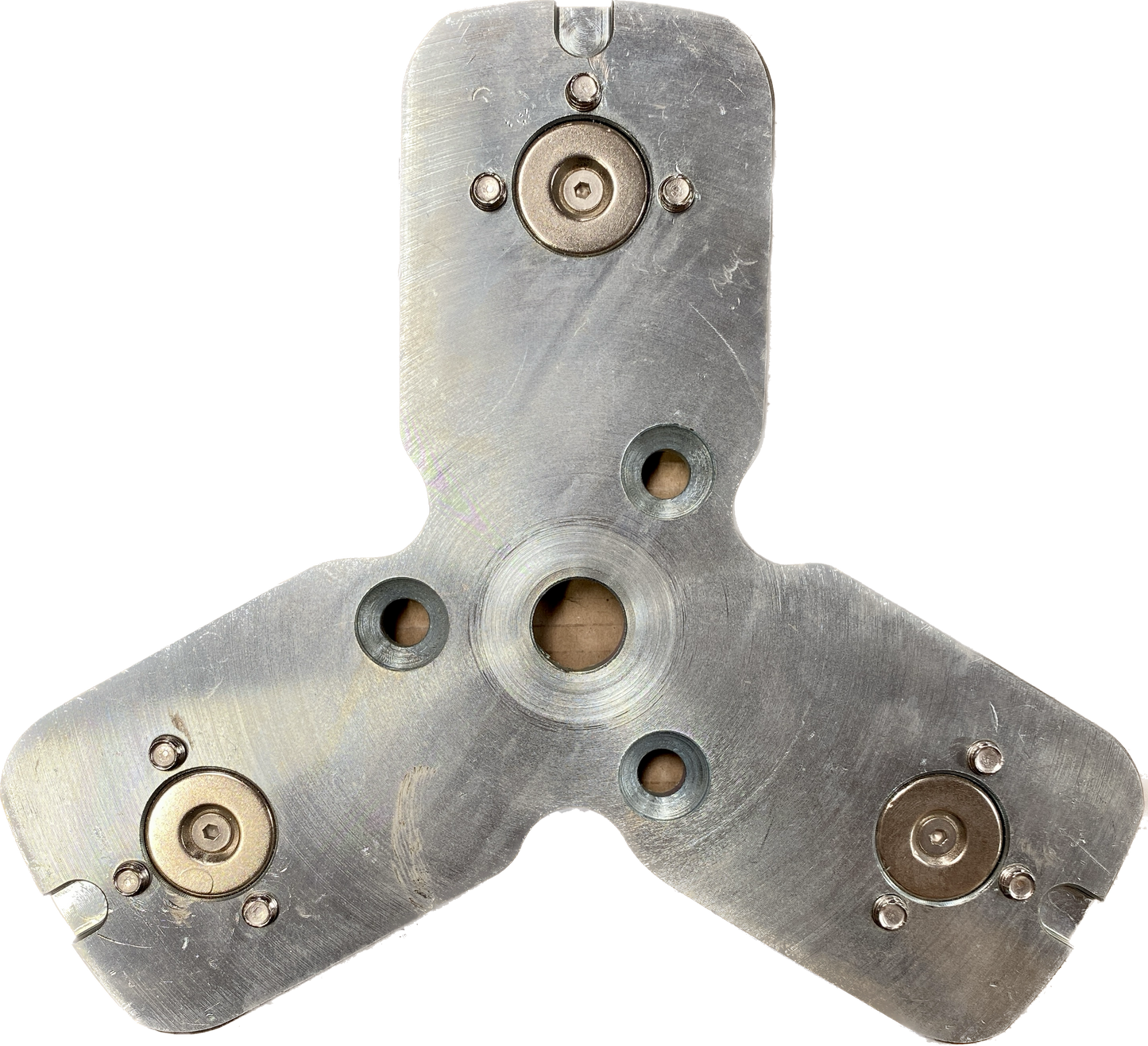 Chrome diamond mounting plate