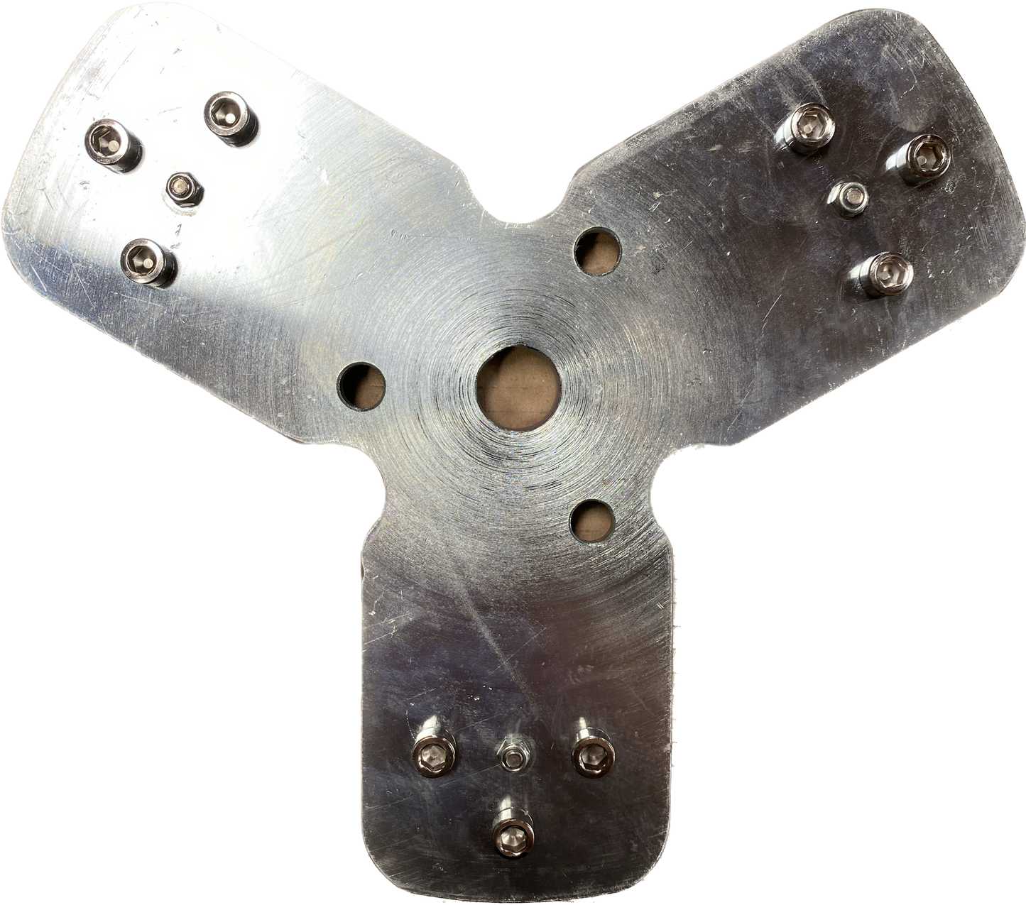 Chrome diamond mounting plate