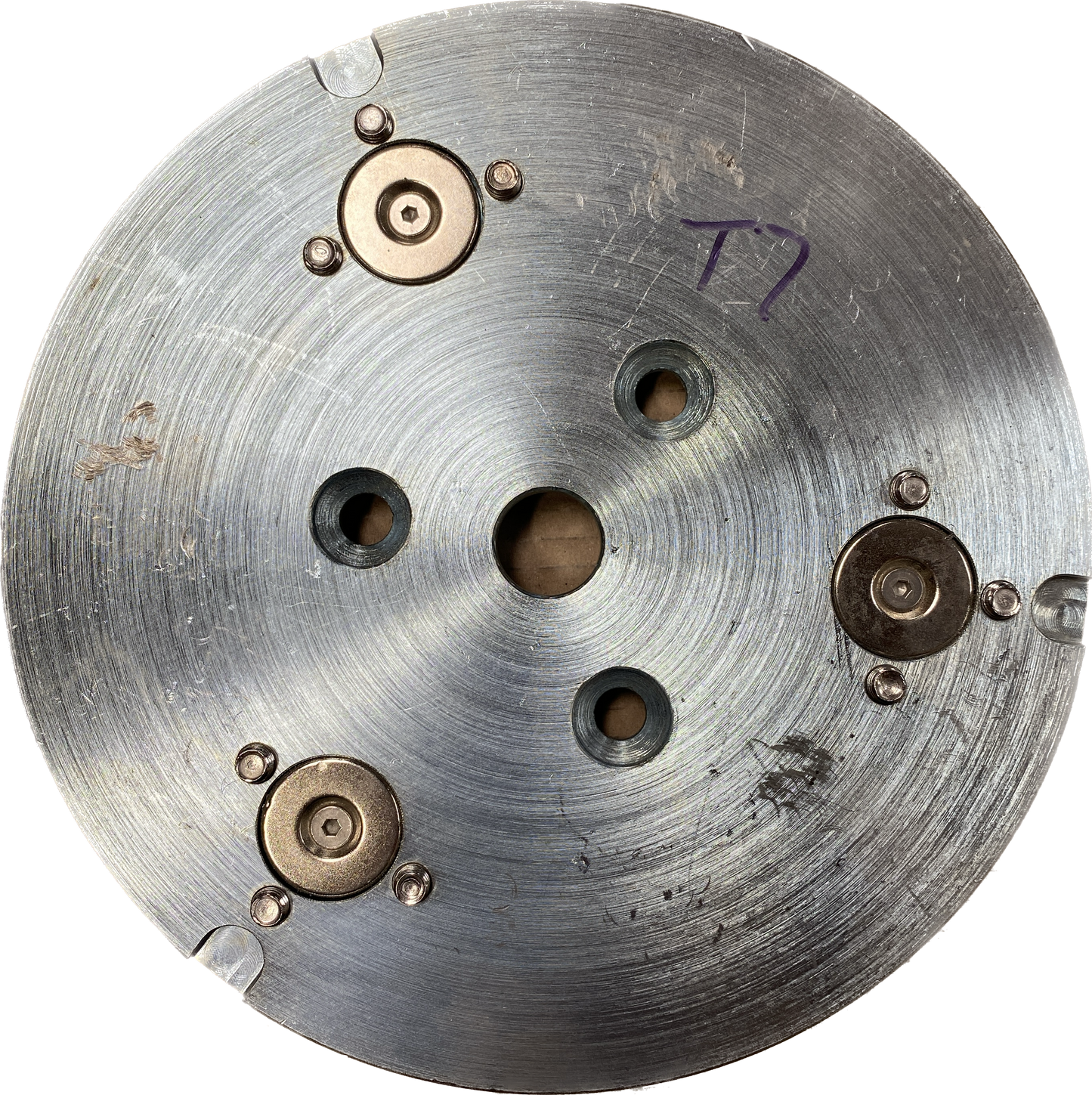 Chrome diamond mounting plate