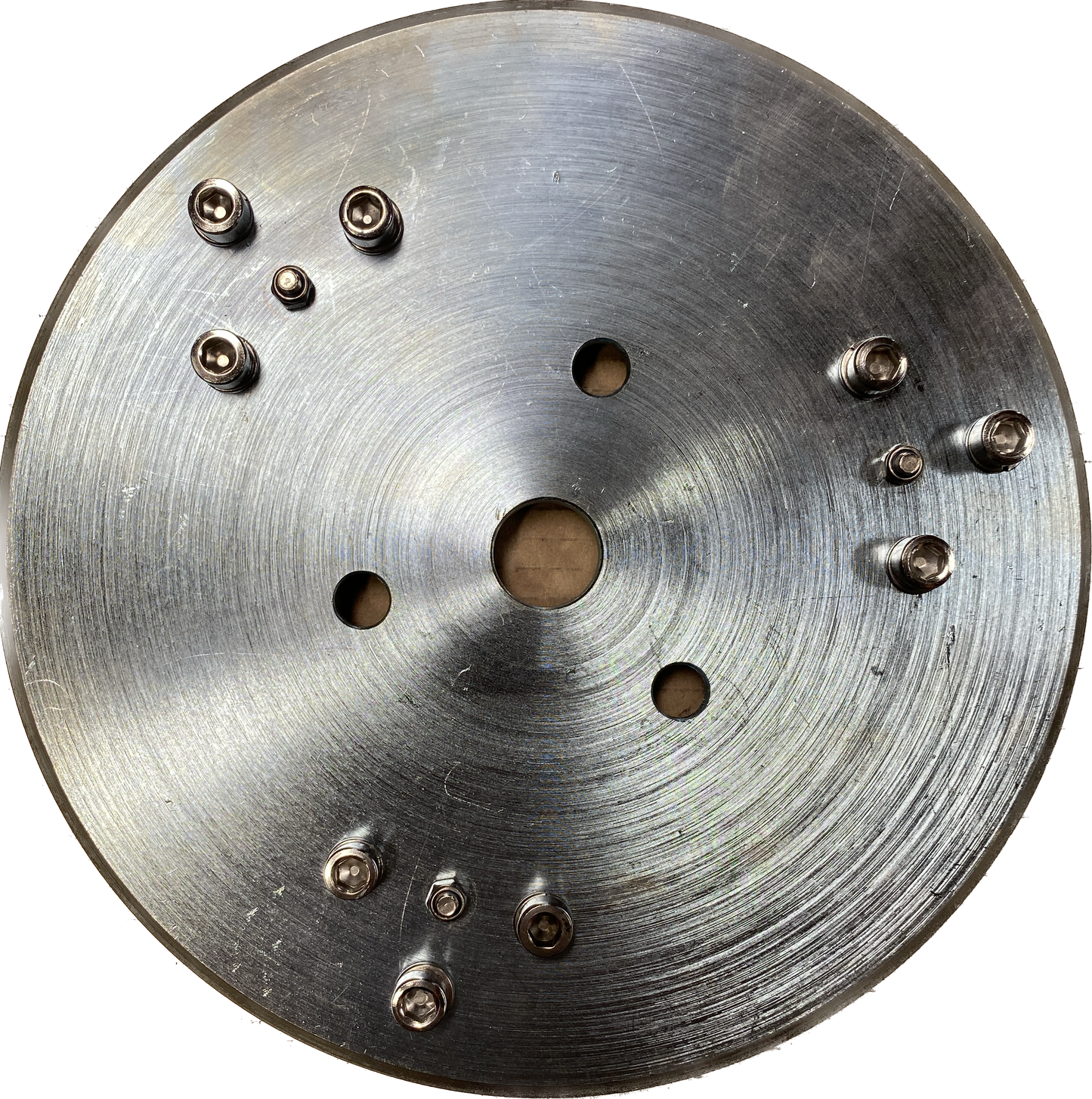 Chrome diamond mounting plate