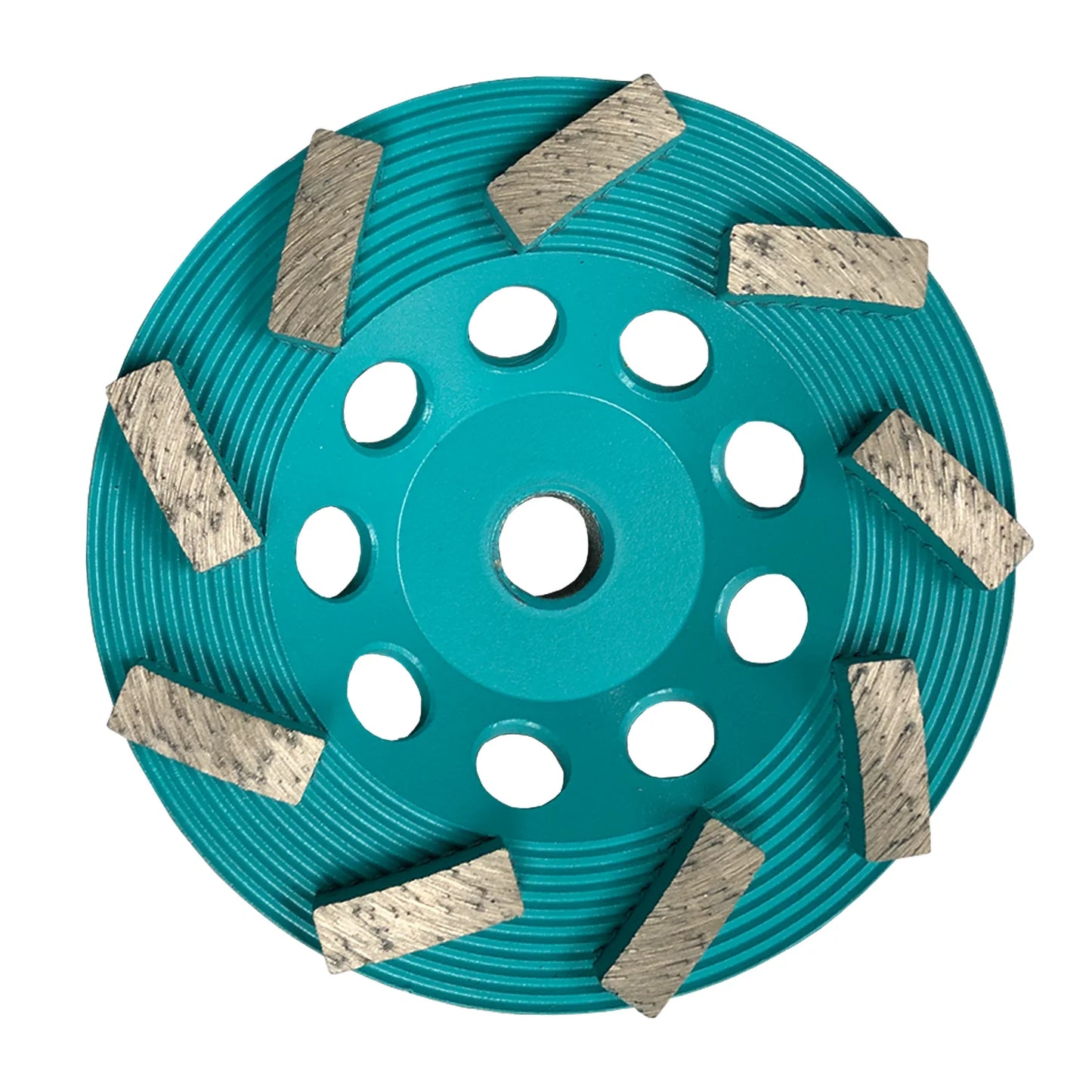 5" 9 Segment Green Cupwheel