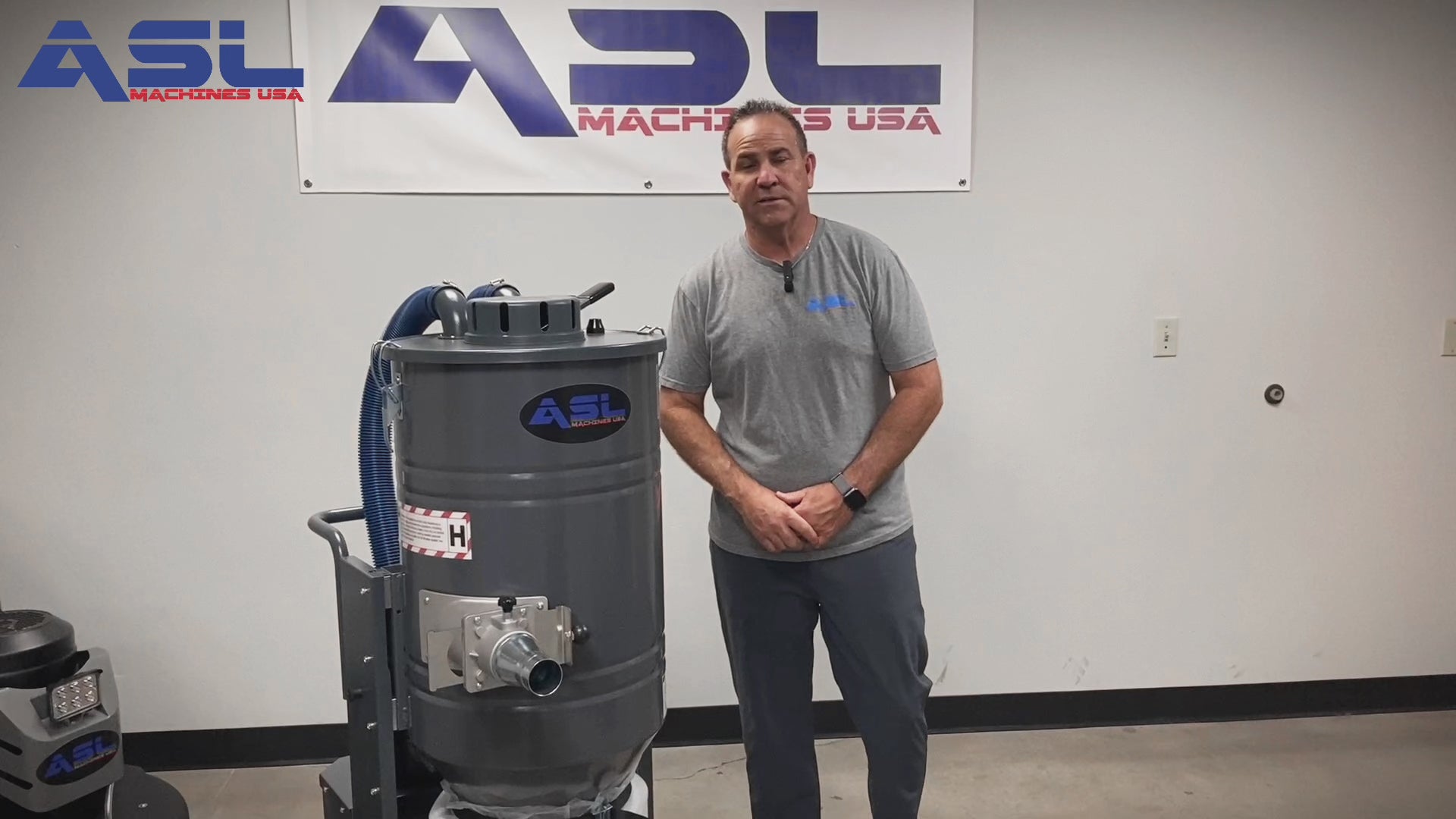 110V 2 MOTOR VACUUM WITH MANUAL PURGE – ASL Machines USA
